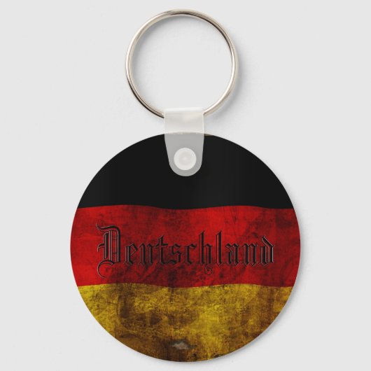 Duitse vlag - vintage... sleutelhanger (Voorkant)