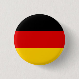 Duitse vlag, vlag van Duitsland Ronde Button 3,2 Cm