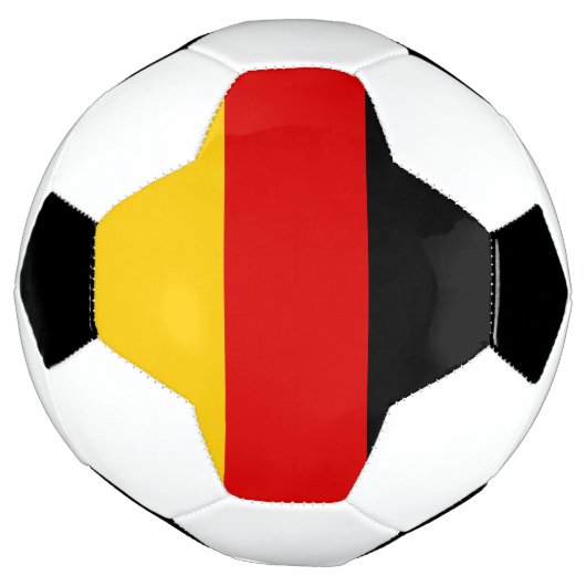 Duitse vlag voetbal (Gedraaid)