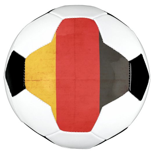 Duitse vlag voetbal (Gedraaid)