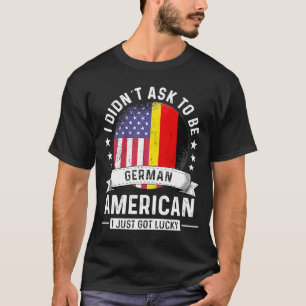 Duitse vlag voor patriotteelt Humor T-shirt