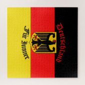 Duitse vlag voor zwarte adelaars, Duitsland, 676 s Legpuzzel (Horizontaal)