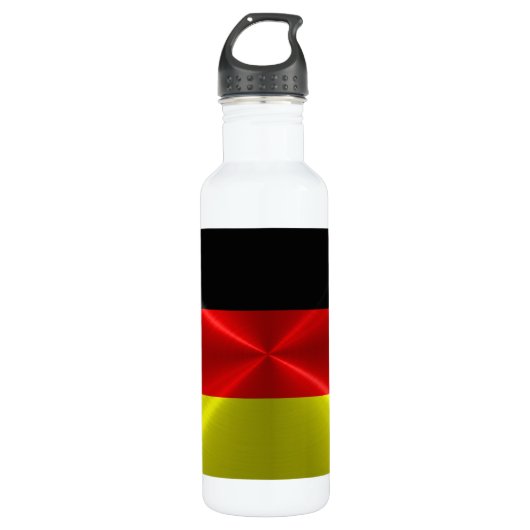 Duitse vlag waterfles  (Voorkant)