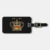 Duitse vlag wereldkampioen 4 ster bagagelabel (Voorkant horizontaal)