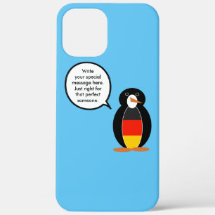 Duitse Vlag Wilde Dieren Pinguïn Persoonlijk Cadea Case-Mate iPhone Case