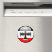 Duitse vlag WWWI Magneet (Insitu (Vaatwasser))