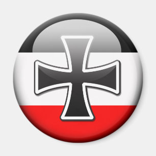 Duitse vlag WWWI Magneet