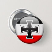 Duitse vlag WWWI Ronde Button 5,7 Cm (Voorkant /achterkant)