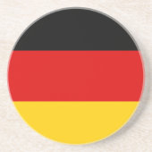 Duitse vlag zandsteen onderzetter (Voorkant)