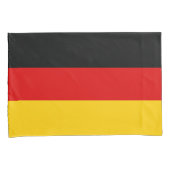 Duitse vlag zwart rood goud Deutschland vlag Kussensloop (Voorkant-Rechts)