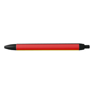 Duitse vlag zwarte inkt pen