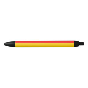 Duitse vlag zwarte inkt pen