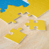 Duitse vlagerkaart, Duitse deelstaten Duitsland Legpuzzel (Zijkant)