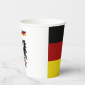 Duitse vlaggeenbekertjes papieren bekers (Rechts)