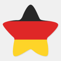 Duitse Vlaggenster Sticker