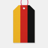 DUITSE VLAGKLEUREN + jouw tekst Cadeaulabel (Achterkant)