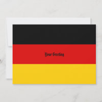 Duitse vlagkleuren Schwarz Rot Gold gepersonalisee
