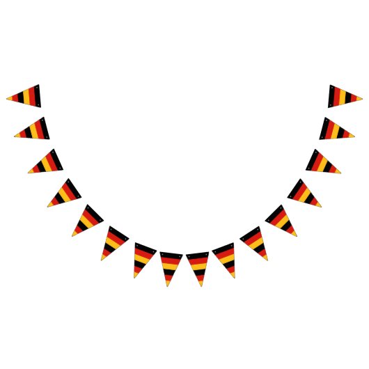 DUITSE vlagkleuren - Stripes Vlaggetjes (Alle)