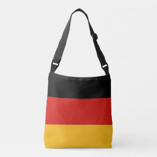 DUITSE VLAGKLEUREN + uw ideeën Crossbody Tas