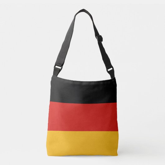 DUITSE VLAGKLEUREN + uw ideeën Crossbody Tas (Voorkant)