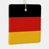 DUITSE VLAGKLEUREN + uw ideeën Keramisch Ornament (Rechts)