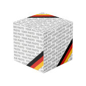 DUITSE VLAGKLEUREN + uw ideeën Kubus (Achter hoekig)
