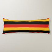 DUITSE VLAGKLEUREN + uw ideeën Lichaamskussen (Voorkant)