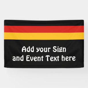 DUITSE VLAGKLEUREN + uw ideeën Spandoek