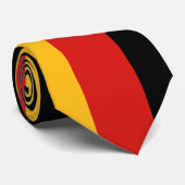 DUITSE VLAGKLEUREN + uw ideeën Stropdas (Opgerold)