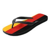 DUITSE VLAGKLEUREN + uw ideeën Teenslippers (Schuin)