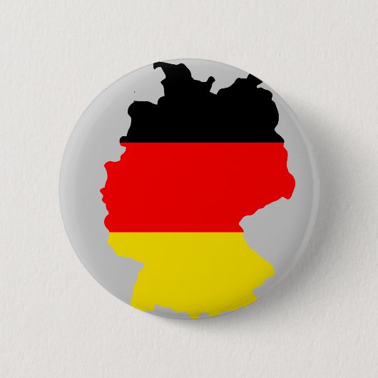 Duitse vlagplattegrond ronde button 5,7 cm (Voorkant)