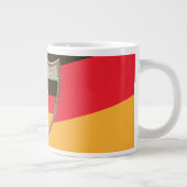 Duitse Voetbal 20oz. Grote Koffiekop (Rechts)