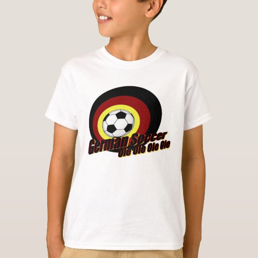 duitse voetbal t-shirt (Voorkant)