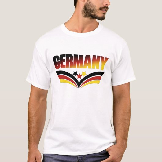 Duitse Voetbal T-shirt (Voorkant)