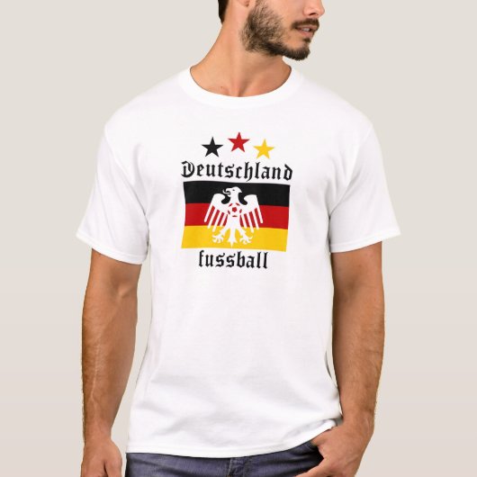 Duitse Voetbal T-shirt (Voorkant)