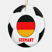 Duitse voetbalkampioen 3 maal wereldkampioenschap keramisch ornament (Links)