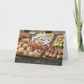 Duitse Vrolijke Kerstuitnodiging Kerstmarkt Kaart (Achterkant)