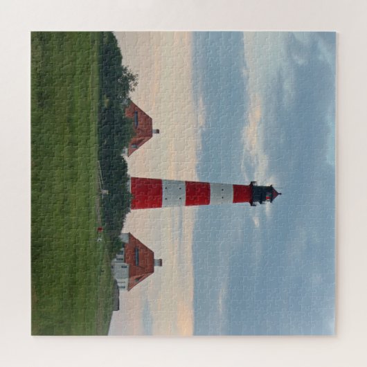 Duitse vuurtorenpuzzel legpuzzel (Horizontaal)