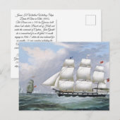 Duitse walvisvaart schepen Diana & Anne 1800's Briefkaart (Voorkant / Achterkant)