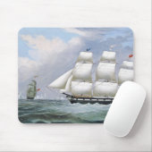 Duitse walvisvaart schepen Diana & Anne 1800's Muismat (Met muis)