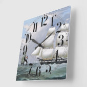 Duitse walvisvaart schepen Diana & Anne 1800's Vierkante Klok (Hoek)