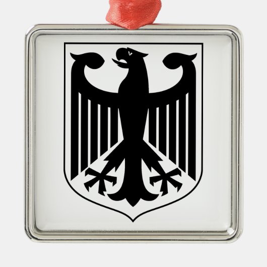 Duitse Wapen Metalen Ornament (Voorkant)