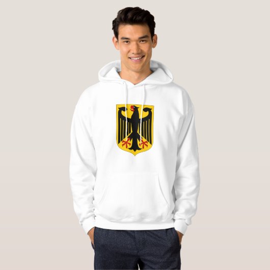 Duitse wapenmantel hoodie (Voorkant volledig)
