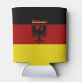 Duitse wapenschild blikjeskoeler (Achterkant)