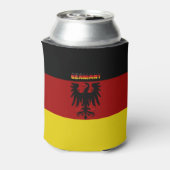 Duitse wapenschild blikjeskoeler (Blikje Achterkant)