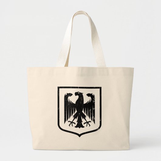 Duitse wapenschild Eagle - Deutschland Grote Tote Bag (Voorkant)