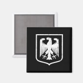 Duitse wapenschild Eagle - Deutschland Magneet (Voorkant / Achterkant)