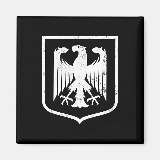 Duitse wapenschild Eagle - Deutschland Magneet (Voorkant)