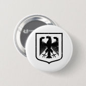 Duitse wapenschild Eagle - Deutschland Ronde Button 5,7 Cm (Voorkant /achterkant)