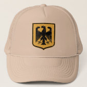 Duitse wapenschild Eagle - Deutschland Trucker Pet (Voorkant)